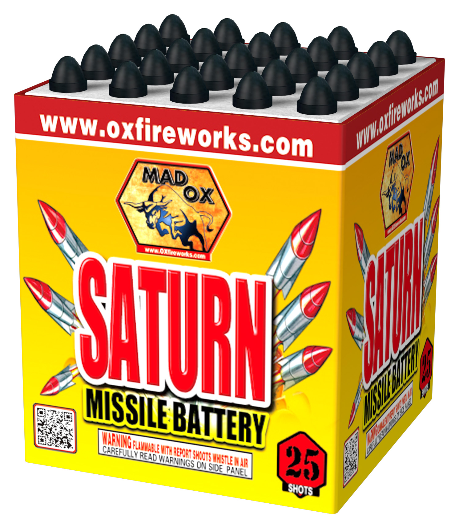 25 Shot Saturn Missile (With Ind. Covers)