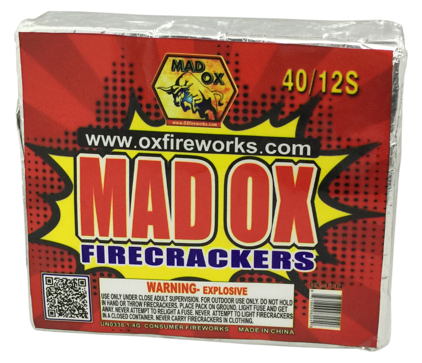 Mad Ox Firecrackers 12'S