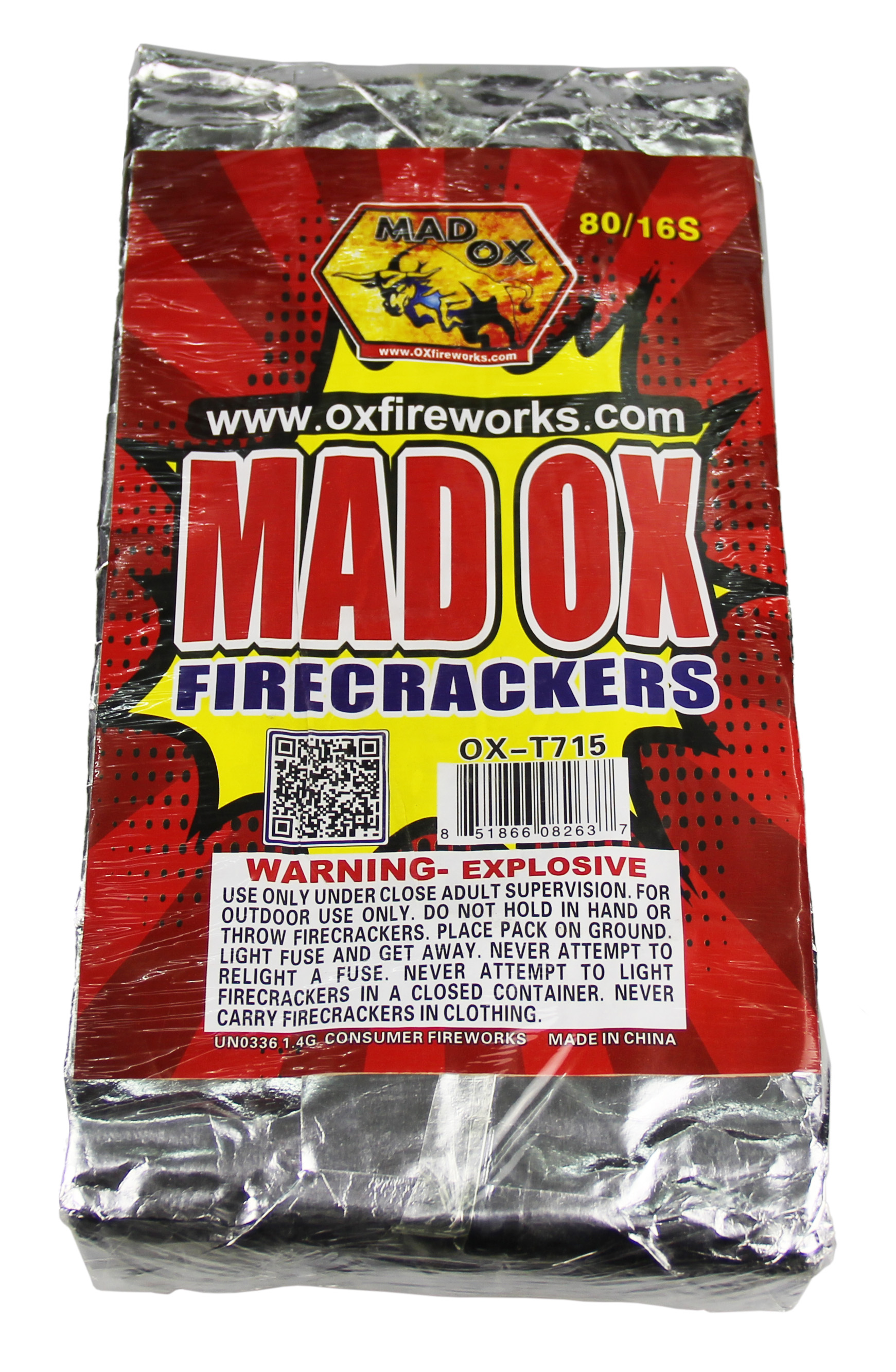 Mad Ox Firecrackers 16'S