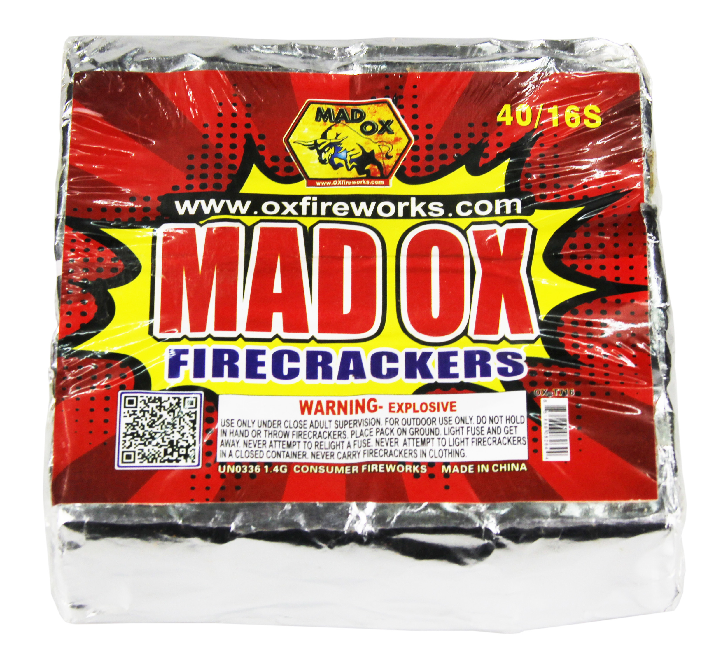 Mad Ox Firecrackers 16'S (Half Brick)