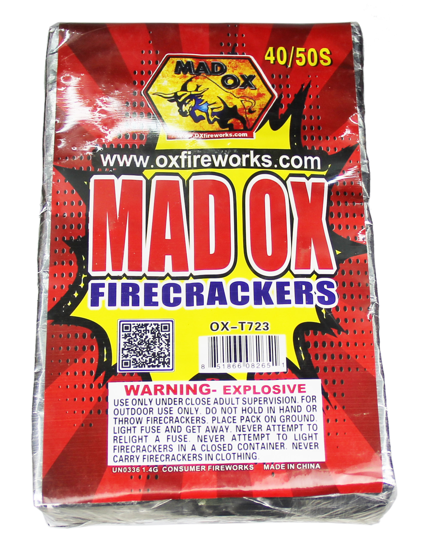 Mad Ox Firecrackers 50'S