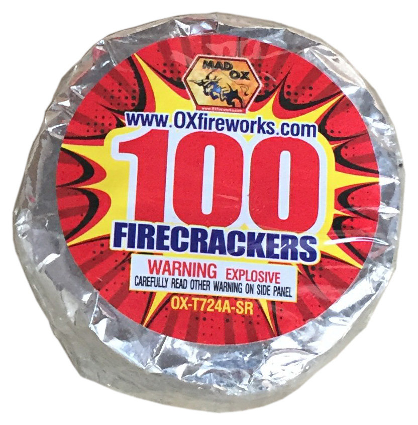 100 Roll Firecrackers - compact roll