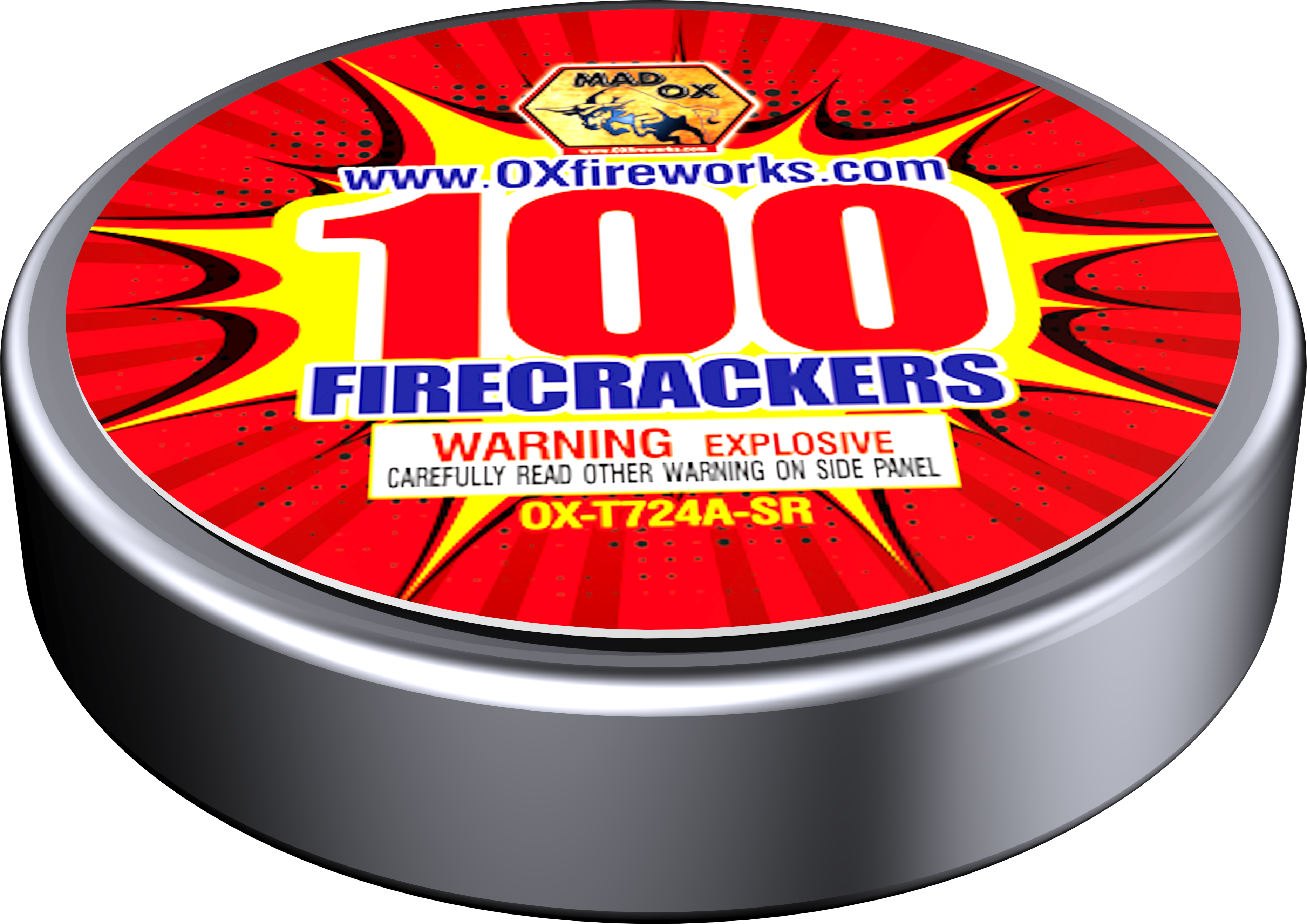 100 Roll Firecrackers - compact roll