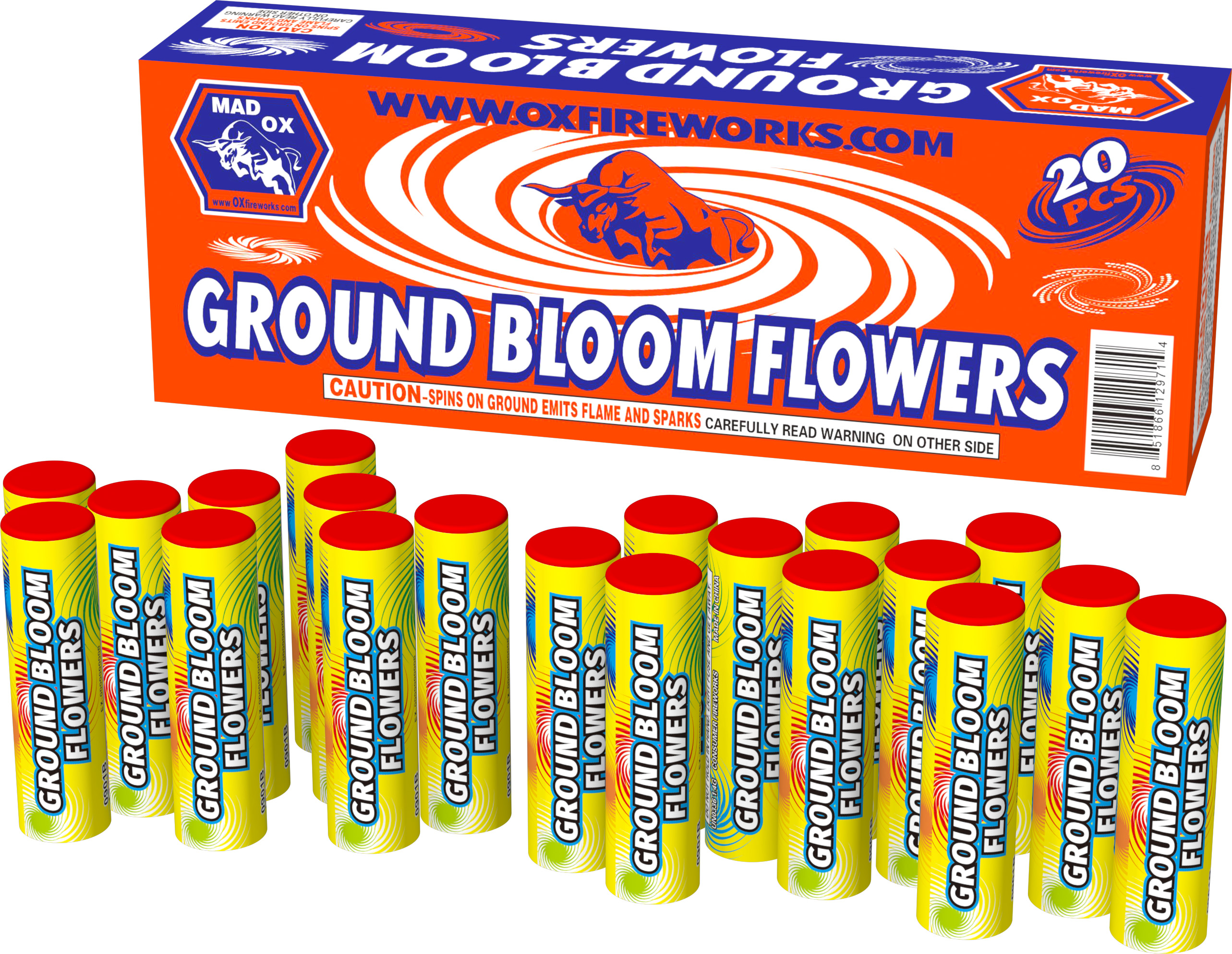 Ground Bloom Flowers- 20 pack