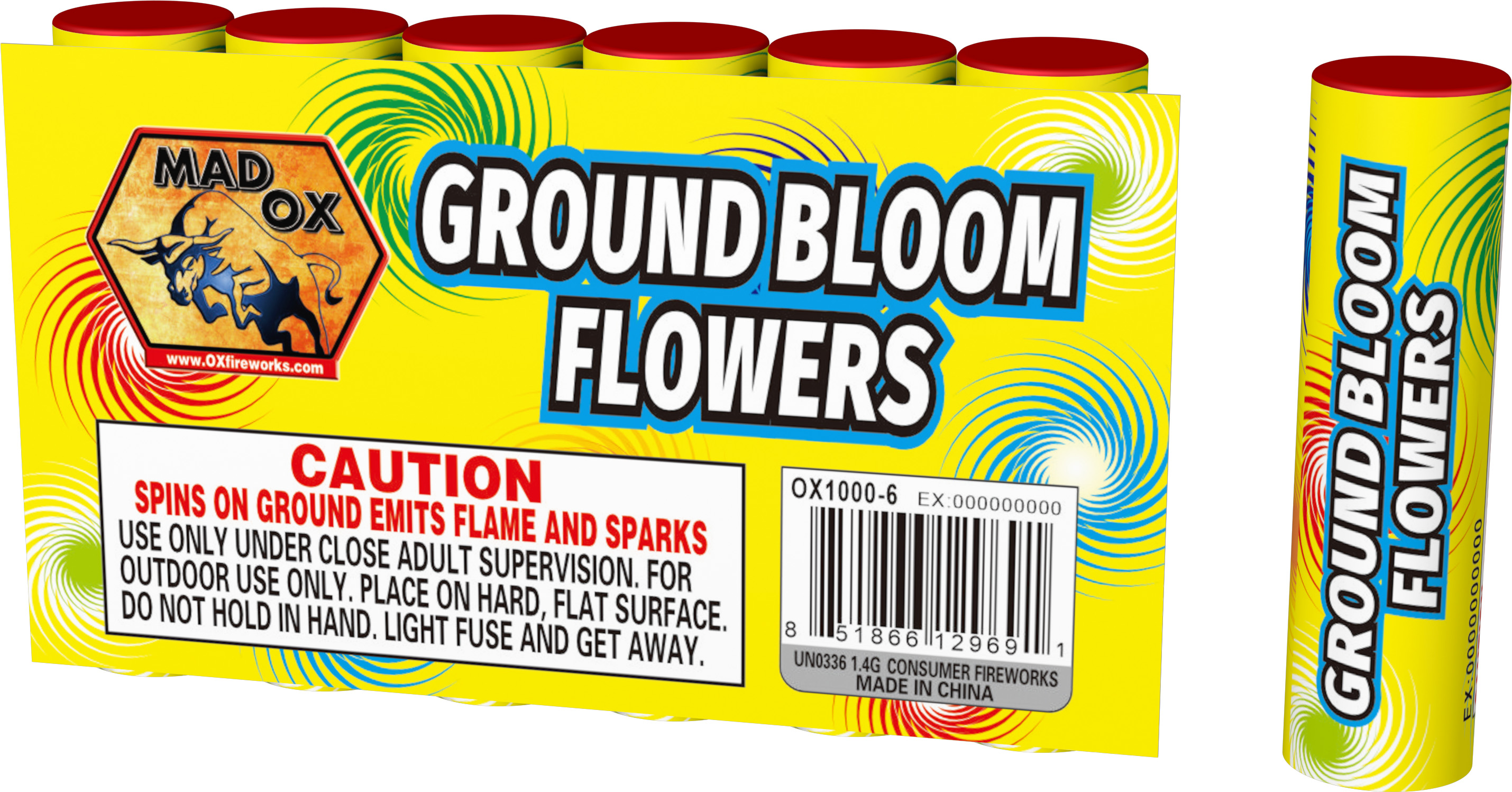 Ground Bloom Flowers- 6 pack