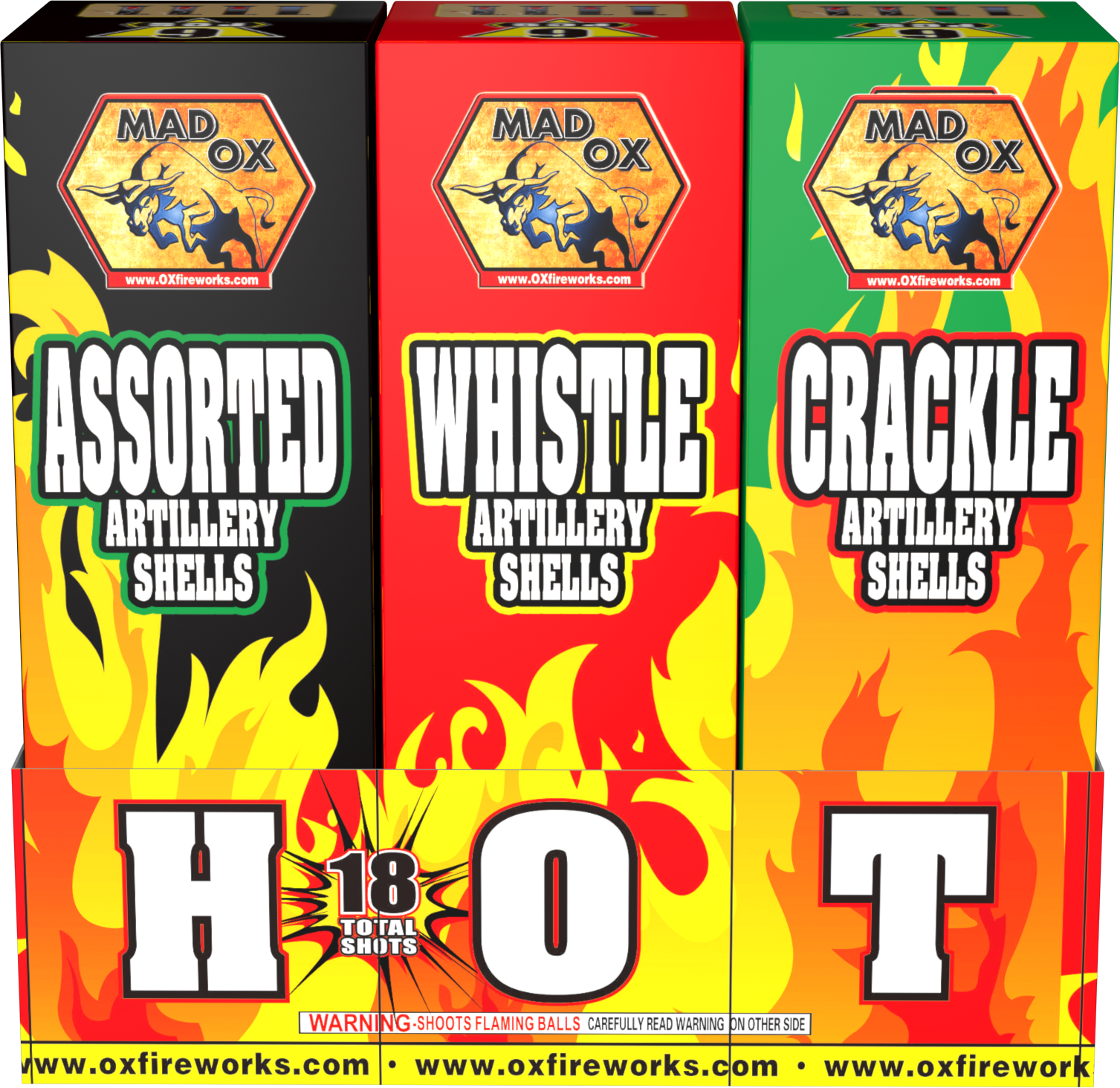 Compact Assorted Artillery Shells