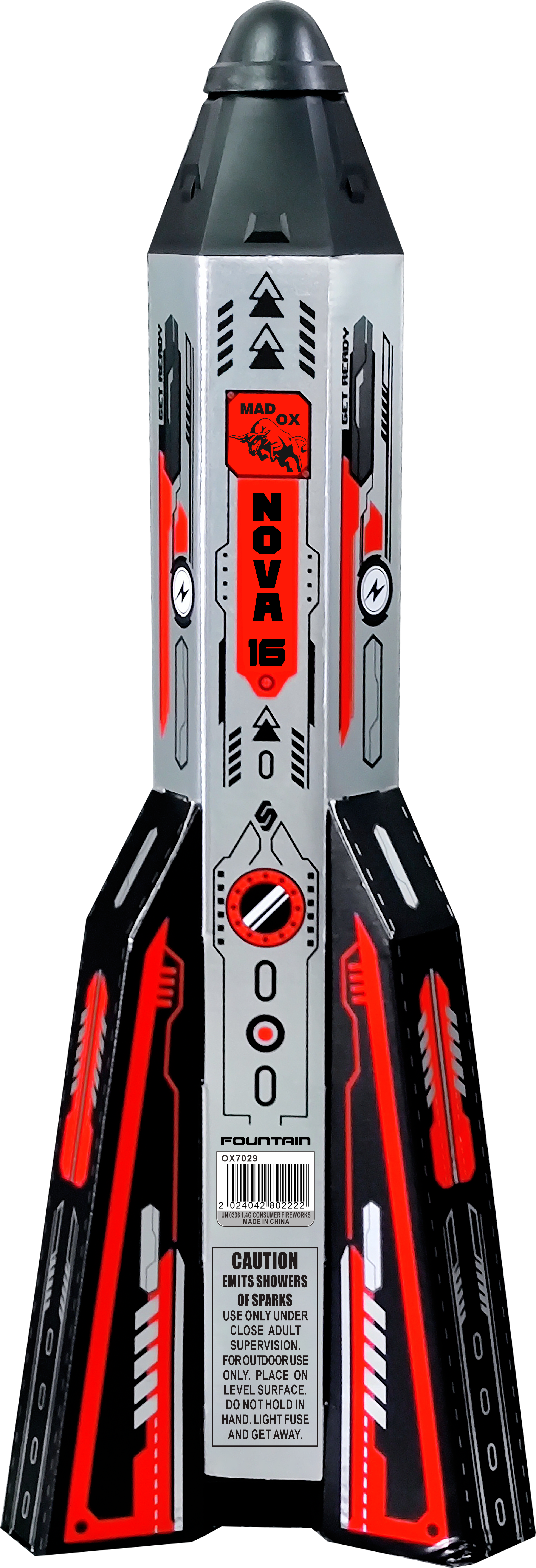 NOVA 16  - Rocket Shaped Fountain