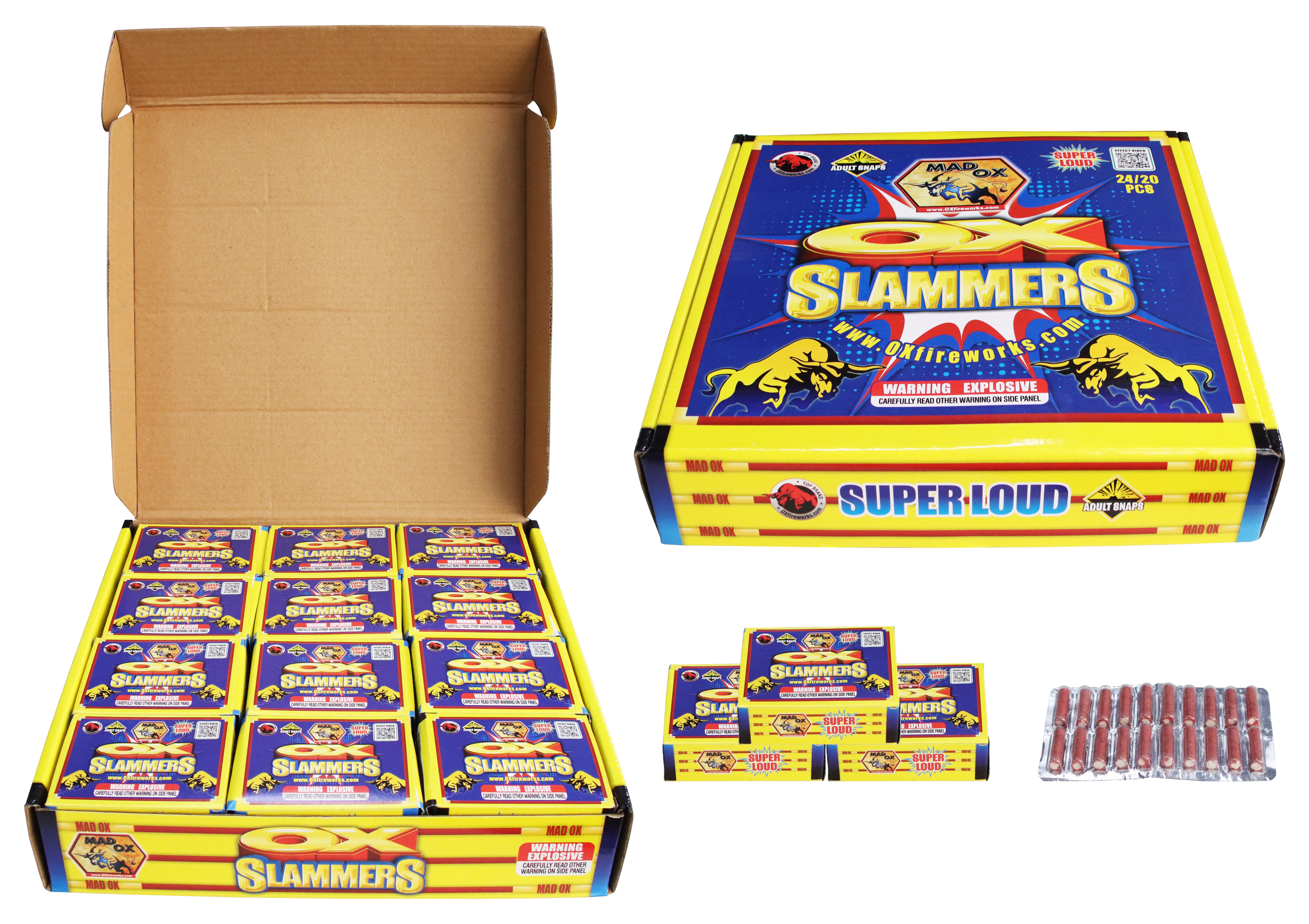 Slammers Mandarin Snaps (Adult Snaps)
